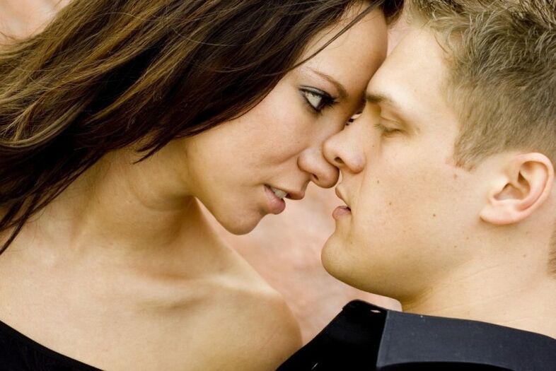 besos excitantes