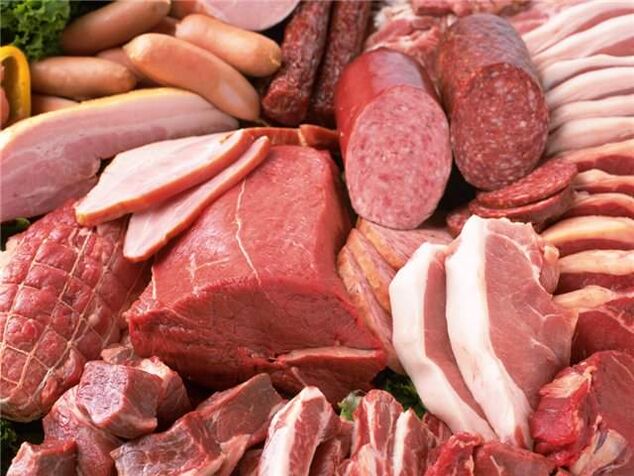Productos cárnicos para potencia.